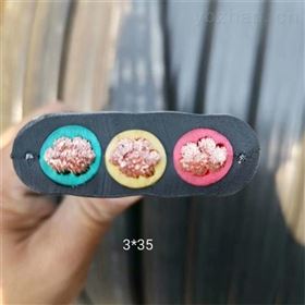 JHSB-3*4扁形防水电缆3*6防水扁电缆